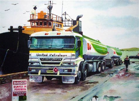 Transpress Nz Bp Oil Tanker Truck And Trailer