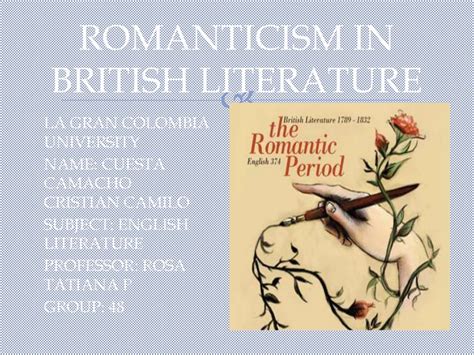 Romanticism In British Literature By Ccuesta512 Issuu