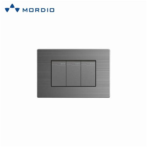 Wholesale 3 Gang 10a 250v Electrical Switch Wall Light Modern Switches