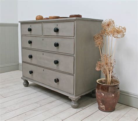 See more ideas about painted chest, painted furniture, chest of drawers. Victorian Distressed Painted Chest Of Drawers By ...