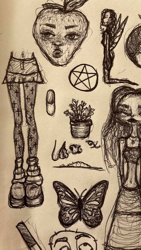 Vintage Aesthetic Edgy Aesthetic Drawings Easy ~ Pin On Aesthetic