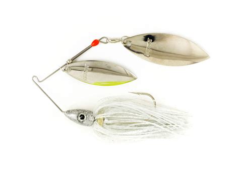 Nichols Lures Pulsator Gold Rush Double Willow Spinnerbait 12oz Blue