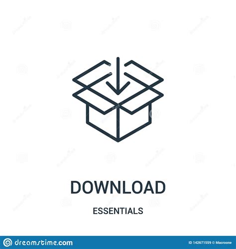 Download Icon Vector From Essentials Collection Thin Line Download