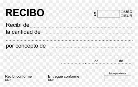 Recibo De Pago Modelo De Recibo De Pago Simple Hd Png Download Porn Sex Picture