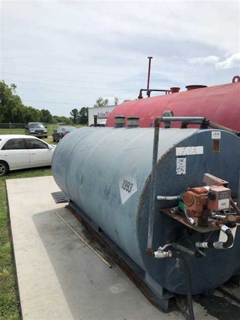 Sold 2000 Gallon Double Wall Above Ground Fuel Storage Tank Ul 142