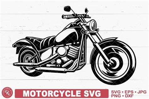 Motorcycle Svg Chopper Big Bike Life Behind 1959203