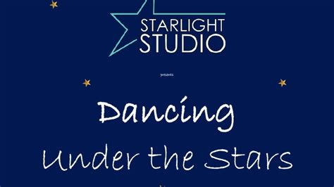 Dancing Under The Stars 2b Youtube