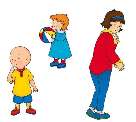 Caillou Character Design Greatest Adventure