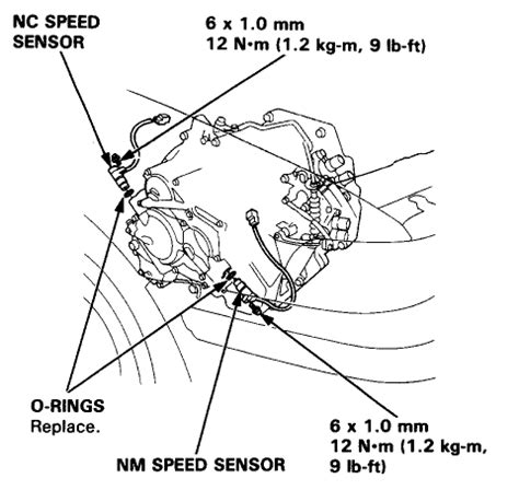 Honda Accord Speed Sensor Location Q A