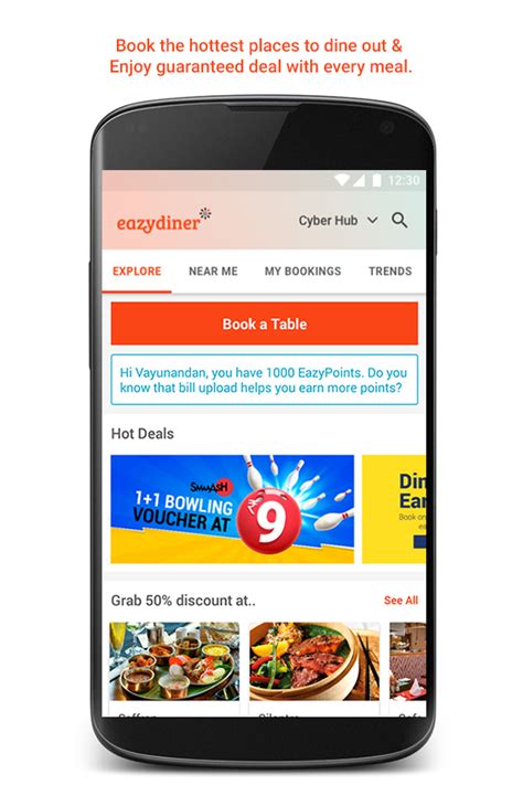 If you're hungry for a good deal, tuck into some of the best food and drink discount apps available to score a meal for cheap. EazyDiner - Best Deals at The Best Restaurants - Android ...