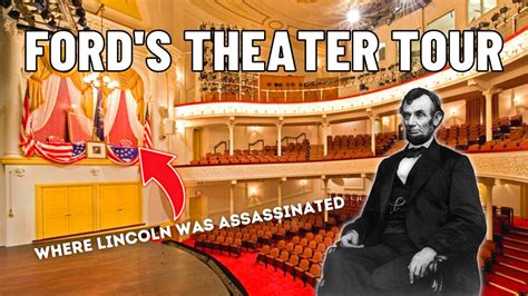 Fords Theater Tour In Washington Dc Where Lincoln Was Assassinated