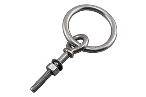Stainless Steel Ring Bolt Shoulder 316 516 In X 2 14 In