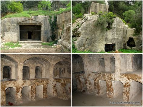 Through The Land Of Israel Iii 16 The Sanhedrin Tombs 1st Century Ad