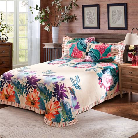 Twin Full Queen Size 100cotton Bohemian Boho Style Floral Bedding Sets