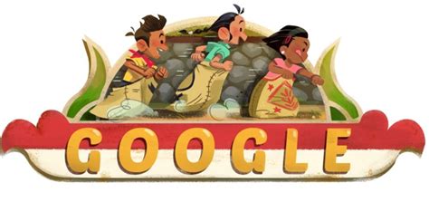 Thank you for being here. Google Doodle Angkat Tema "Hari Merdeka 17 Agustus ...