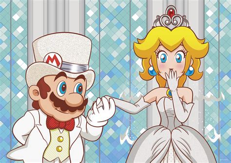 Fanart Odyssey Wedding Super Mario Mario Super Mario Story