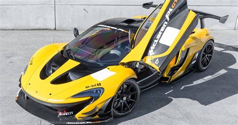 A Rare Model Of Road Legal Mclaren P1 Gtr Has Been Listed For Sale
