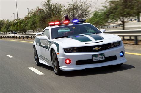 Camaro Police Car Joins Dubai Police Fleet Gm Authority