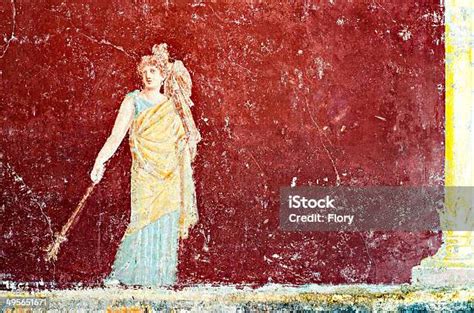 Lukisan Romawi Dewa Merkurius Foto Stok Unduh Gambar Sekarang