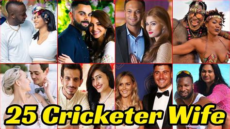 25 World Cricketers Wife World Most Beautiful Cricketer Wife Youtube