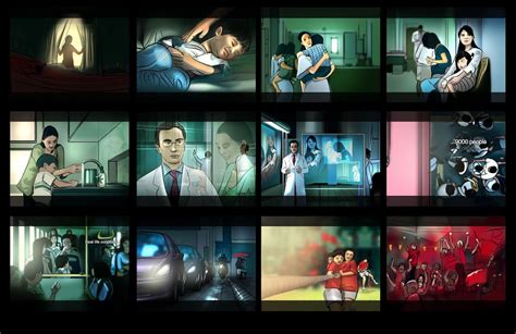 Some Storyboard Panels For Lifebuoy Tv Commercials Storyboard Tv