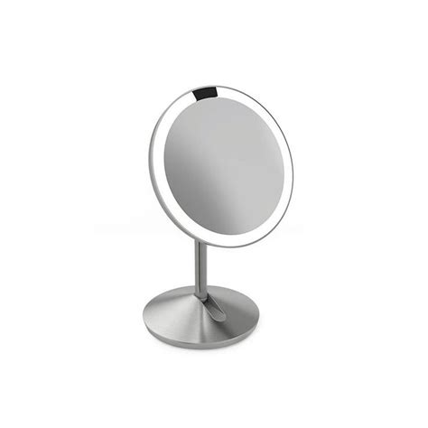 Simplehuman Illuminated Magnifying Rechargeable Sensor Mirror 5x Or 7x Or 10x Magnification
