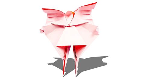 3d Origami Fairy How To Make Origami Christmas Fairy Christmas