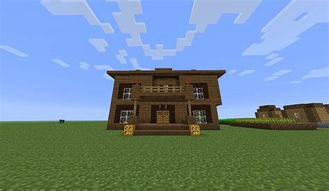 A modern wooden house in minecraft is a very cool building idea, it takes the whole modern quartz white house but translates it. Modern wood house Minecraft Project