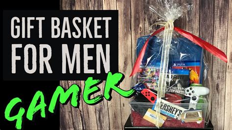 Diy T Basket For Men T Basket For Video Game Lovers Christmas