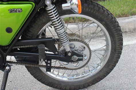 Vintage 1979 blue kawasaki ke 125 motorcycle enduro motor bike runs! 1974 KAWASAKI KS125 VINTAGE ENDURO 2-STROKE OIL INJECT ...