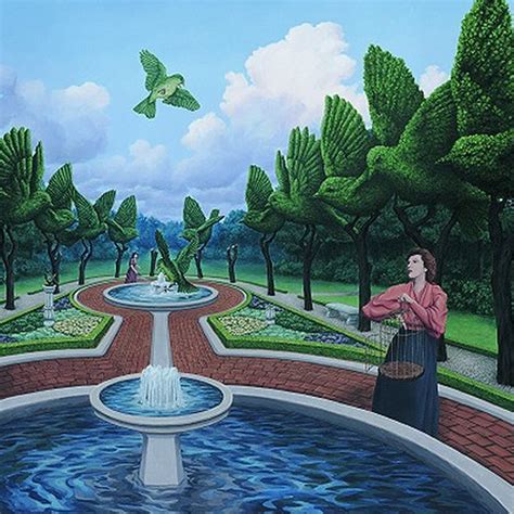 Amazing Illusion Paintings By Rob Gonsalves 47 Pics