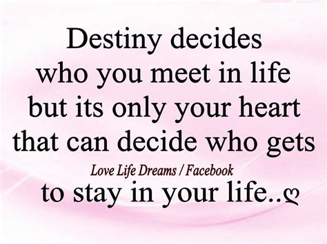 Destiny Fate And Love Quotes Quotesgram