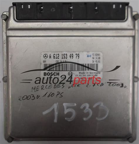 Renault (rvi) 8201068612 (8201068612,82 01 068 612). ECU CENTRALITA DE MOTOR MERCEDES W203 CLK 270 CDI ...