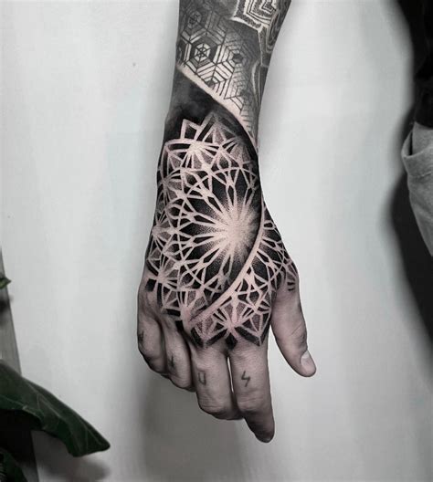 Update More Than 73 Geometry Hand Tattoo Incdgdbentre