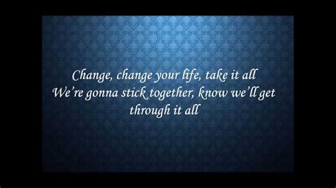 Little Mix Change Your Life Lyrics Video Youtube