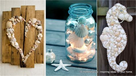 21 Beautifully Ingenious Sea Shell Projects To Consider On
