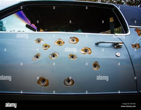 Car Hit With A Bullet Hi Res Stock Photography And Images Alamy