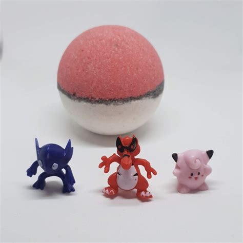 Pokemon Toy Bath Bombs Etsy
