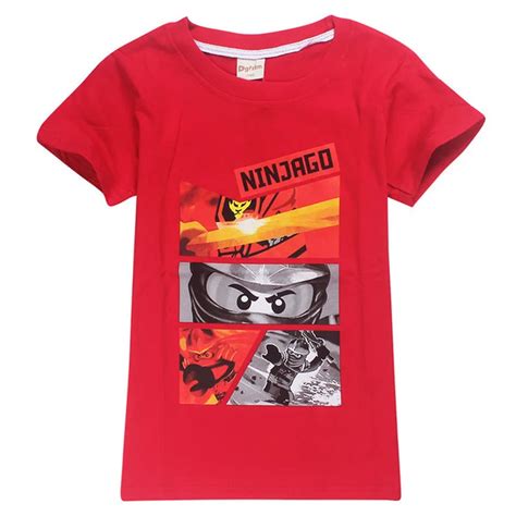 Niños Roblox Camisetas Para Niños Verano Ninja Ninjago Ropa Camisetas