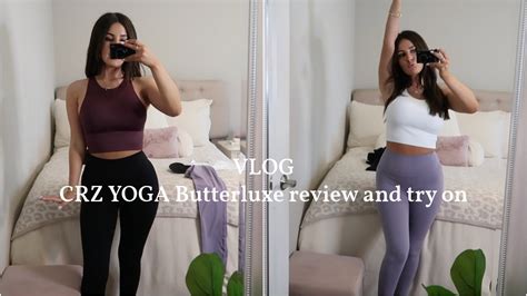 Vlog Trying The Best Lululemon Align Dupes From Crz Yoga Bake With Me Youtube