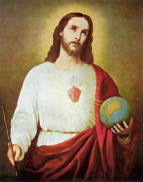 The Sacred Heart Of Jesus 1874 By Rafael Salas Public Domain