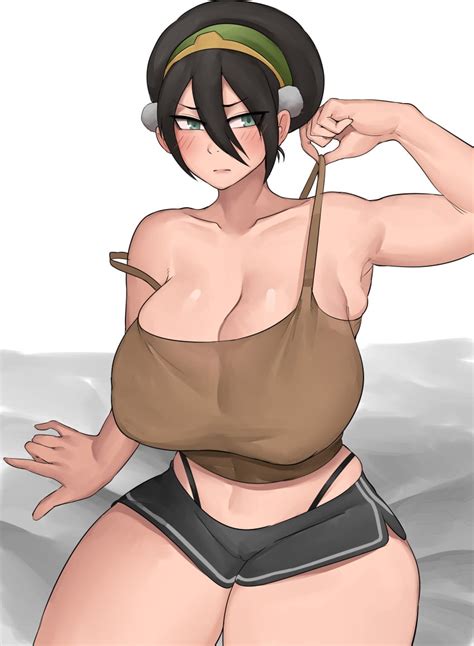 Rule 34 Avatar The Last Airbender Big Breasts Bobtheneet Mommy Thick Thighs Toph Bei Fong