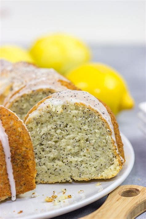 Lemon Poppy Seed Pound Cake