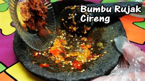 Jangan lupa untuk meracik bumbunya. Cara Membuat Bumbu Rujak Untuk Cireng - YouTube