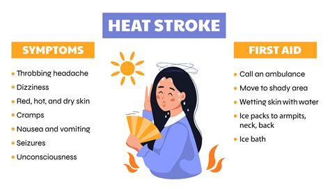 Heat Stroke Symptoms Web Banner First Aid In Case Of Overheating In