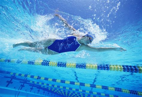 Swimming Workout For Women With Intervals Popsugar Fitness