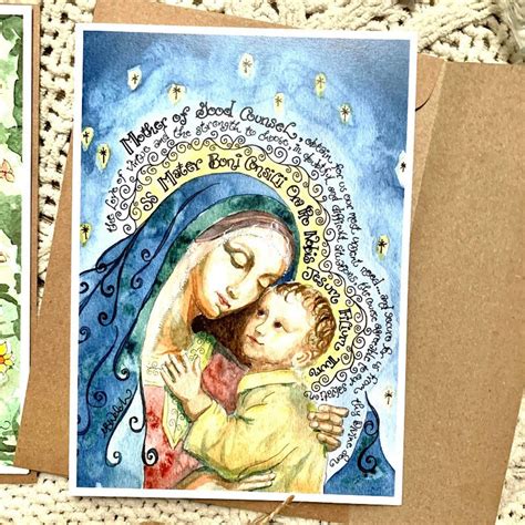 Fine Art Christmas Cards Religious Catholic Christmas Etsy