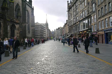 Edinburgh City Edinburgh City Street View Views Scenes Travel