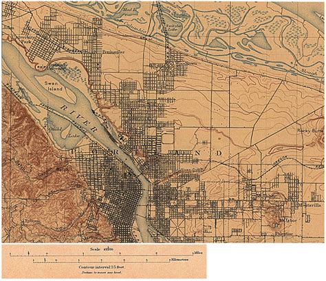 Oregon Maps Perry Castañeda Map Collection Ut Library Online