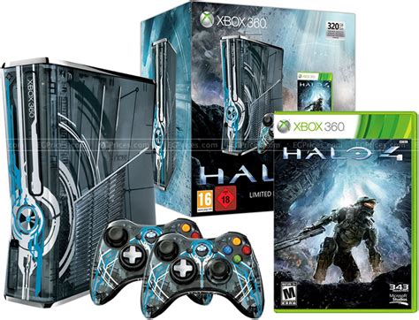 Microsoft Xbox 360 320gb Limited Edition Console Halo 4 Bundle Price In